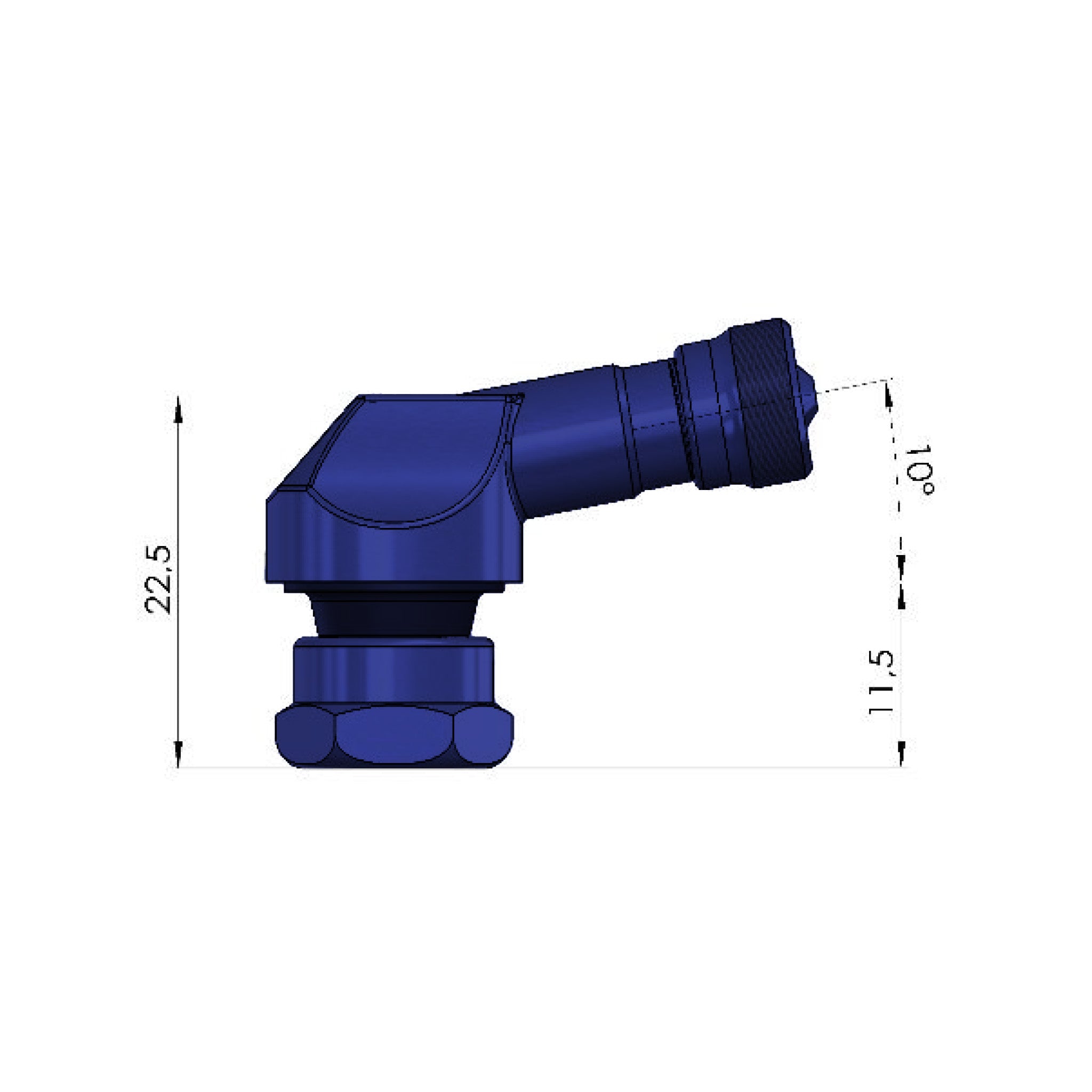 Valvola BDG 11.3 - blu