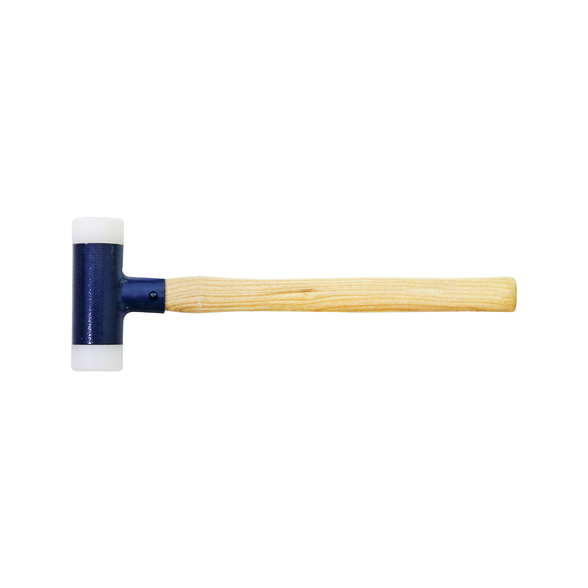 Mazzuola Antirimbalzo con Teste in Nylon da 60mm e Manico in Legno