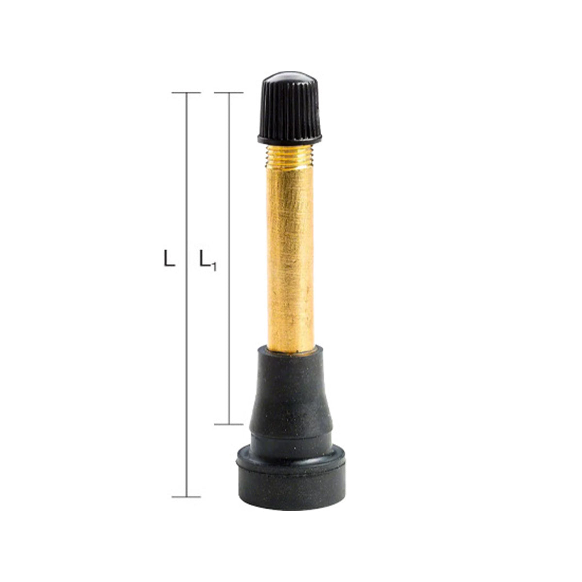 Valvola Tubeless Alta Pressione TR 602 HP Lunga Foro 11,5 mm