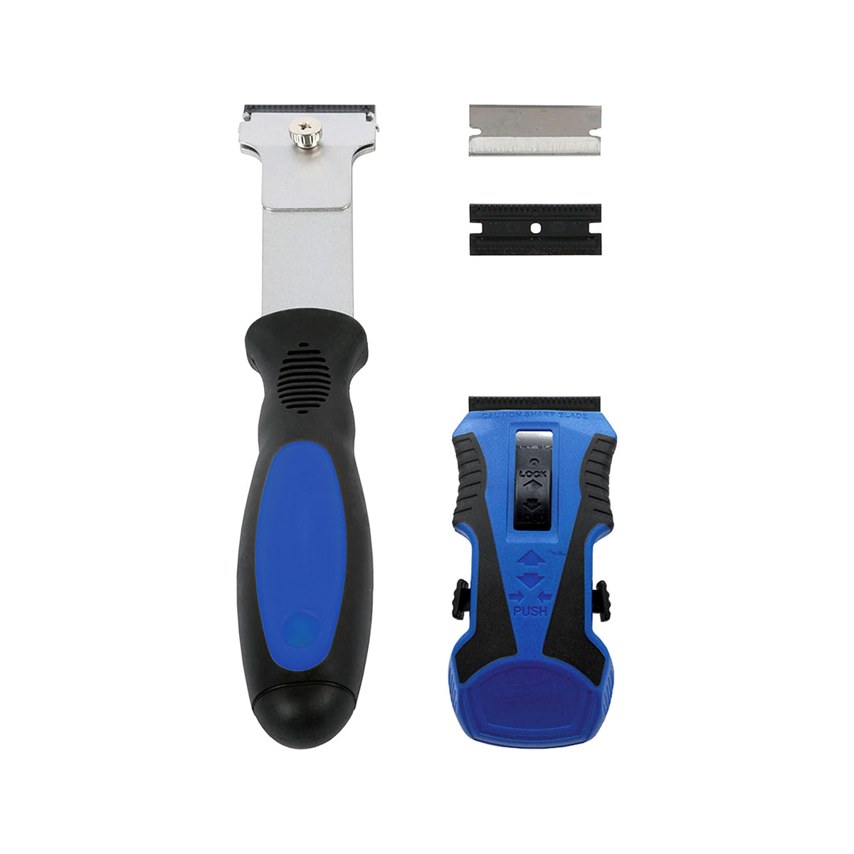 Set Raschietti con Lame Metallo e Plastica 22pz