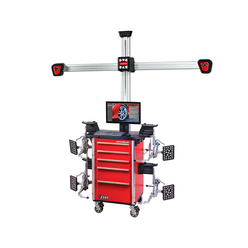 Assetto Ruote 3D John Bean Visualiner 2380 con Telecamere XD