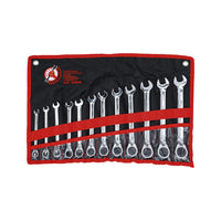 Serie Chiavi Combinate a Cricchetto 12pz - thumb