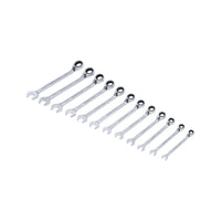 Serie Chiavi Combinate a Cricchetto 12pz - thumb