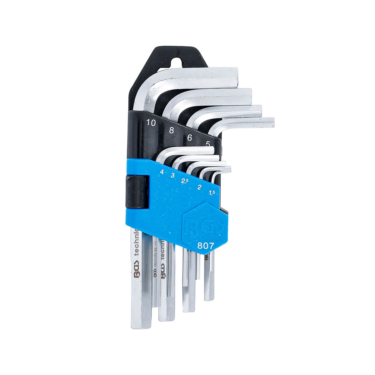 Set Chiavi a Brugola Satinate 9pz