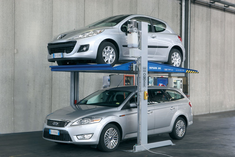 Sollevatore auto da garage per box