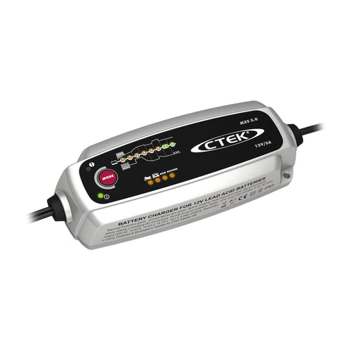 CTEK MXS 5.0 - Caricabatterie e Mantenitore Automatico 12V 5A