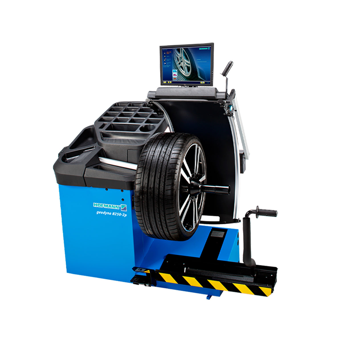 Geodyna 8250-2P Equilibratrice Diagnostica Hofmann (Touchscreen & Laser)