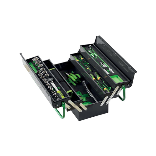 Cassetta Porta Utensili 5 Scomparti assortimento 55 Pezzi Fasano Tools FG 111/AS55