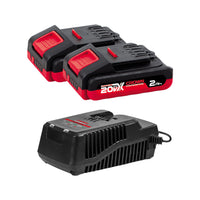 Kit di Ricarica K-R01 (2x Batteria 20V 2Ah + Caricatore 4A) - thumb