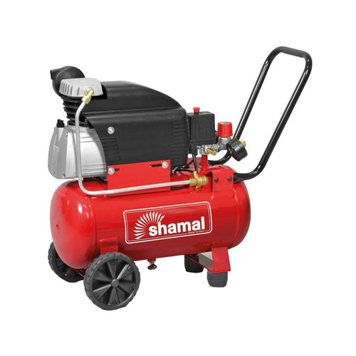 Compressore ad Aria Coassiale Shamal SD2/24S CM2 - 24 Litri 2 HP