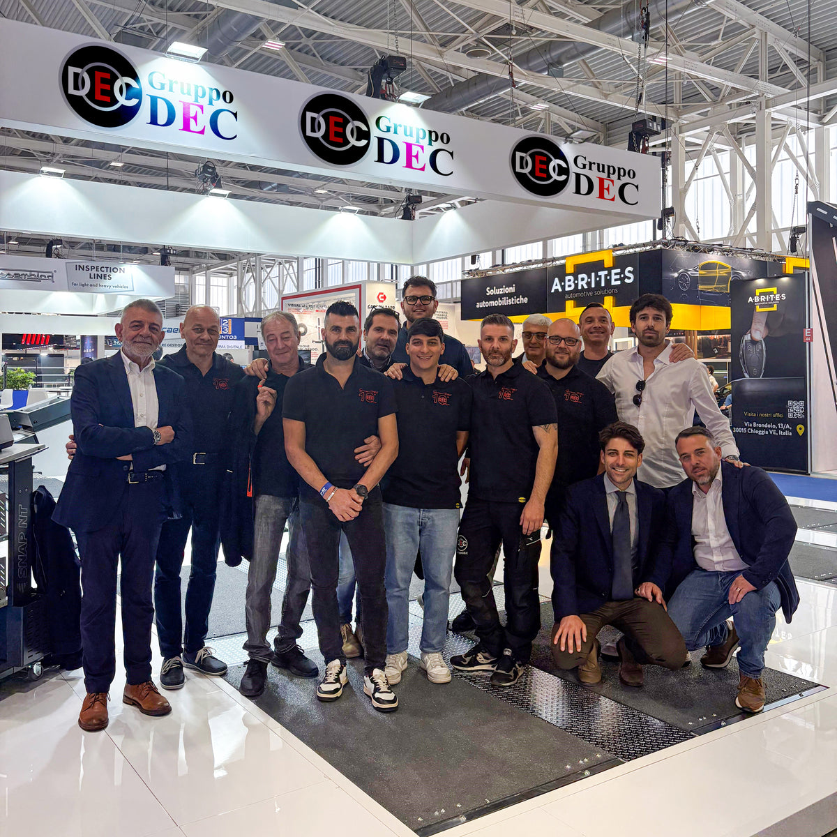 Squadra di tecnici dell'assistenza Gruppo DEC