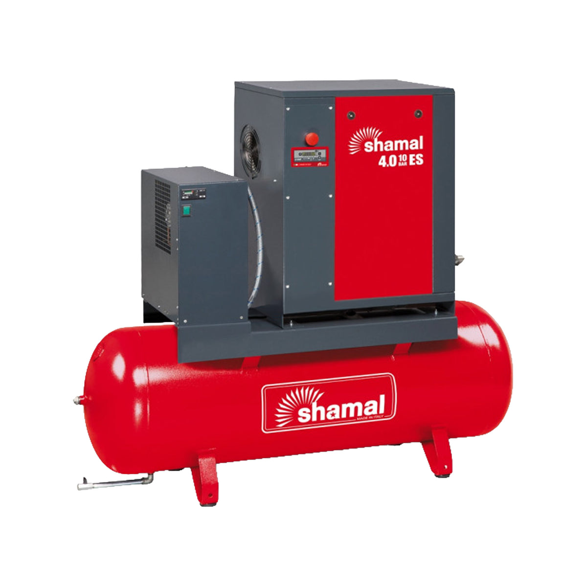 Compressore a Vite Shamal GHIBLI SE 4.0-10-200 ES con Essiccatore (5.5 HP)