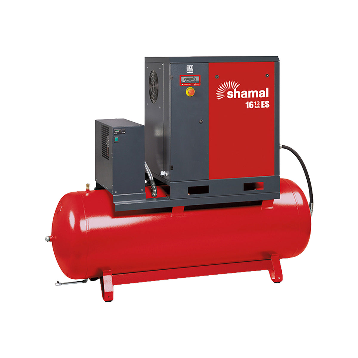 Compressore a Vite Shamal STORM 16-13-500 ES su Serbatoio (20 HP)