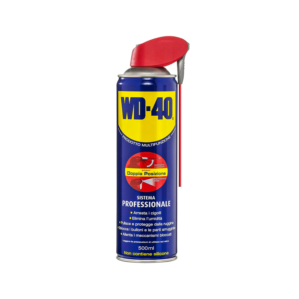 WD-40 Spray Doppia Posizione 500ml - Lubrificante Multiuso