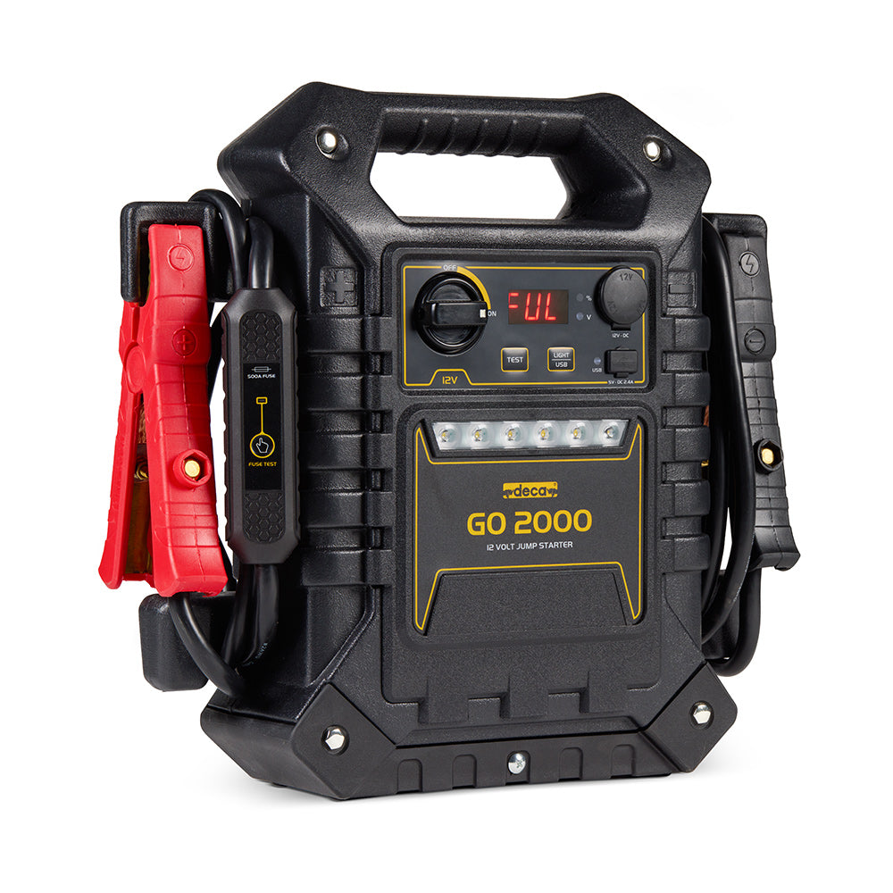Avviatore d'Emergenza Professionale DECA GO 2000 e GO 4000 - AGM 12/24V