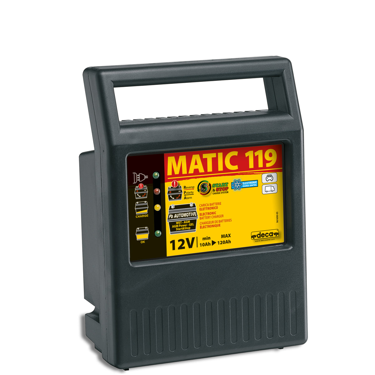 Caricabatterie Automatico DECA MATIC 119 - 12V 6A