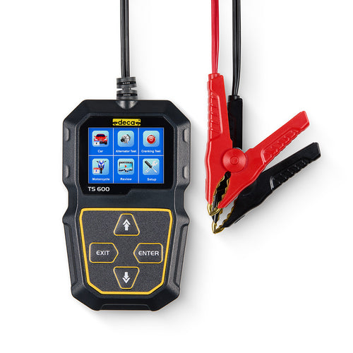Tester Batteria DECA TS 600 - 6/12V con Test Avviamento e Alternatore