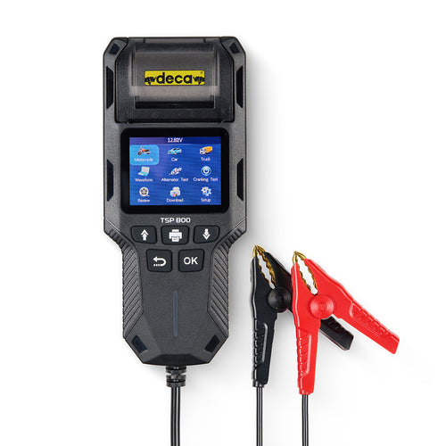 Tester Batteria con Stampante DECA TSP 800 - 12/24V
