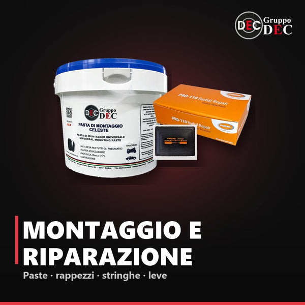 Montaggio e riparazione gomme - Gruppo DEC