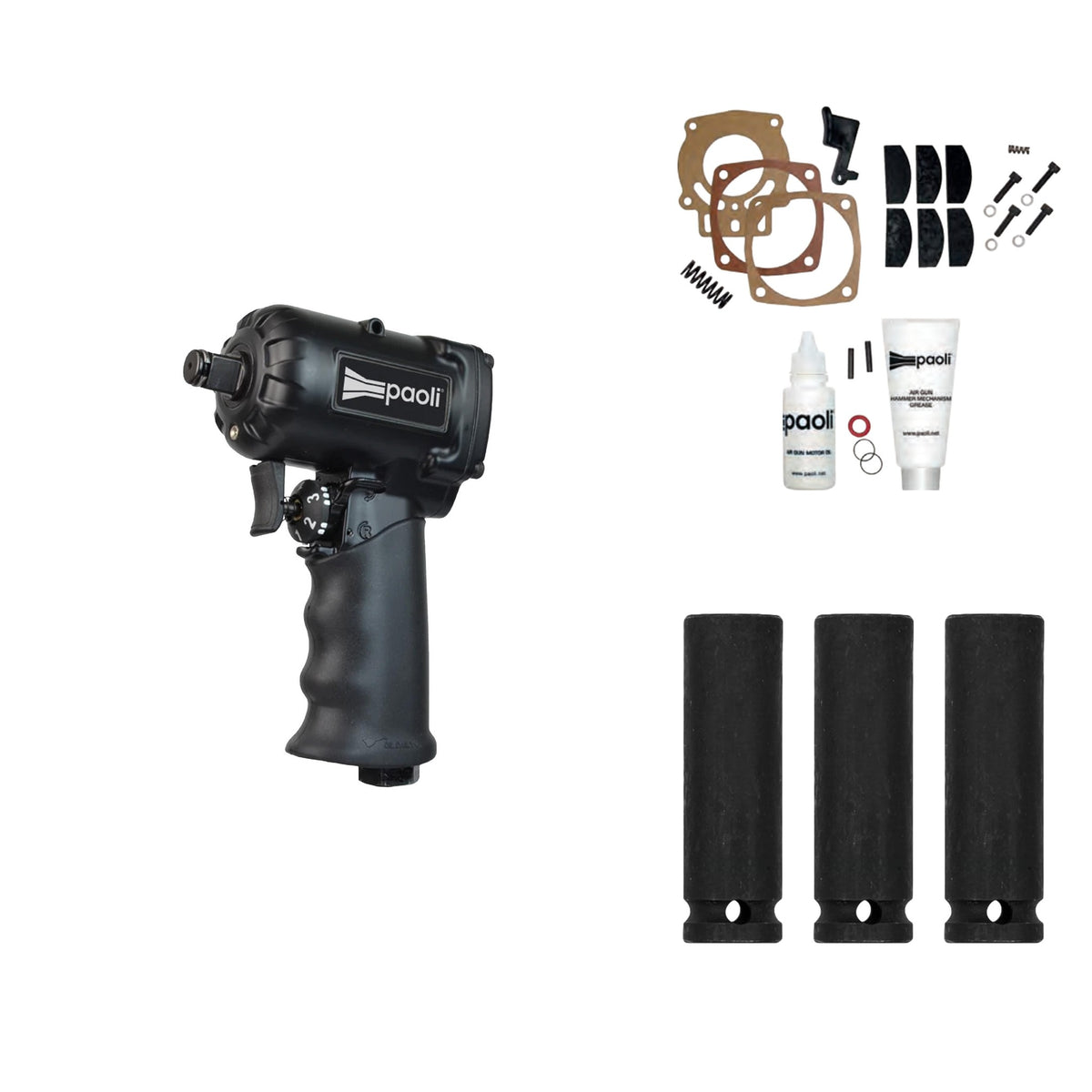 Kit Avvitatore Dino Paoli DP 1050 - Kit Manutenzione e Bussole Lunghe 17-19-21