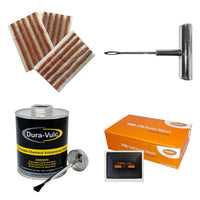 Kit Riparazione Forature Tubeless - Stringhe, Forcella, Mastice e Rappezzi - thumb